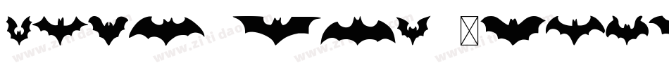 Surf Bat (Windsurfing Dingbats)字体转换